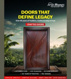 Arya Bhangy Wooden Hand Crafted Doors Showroom