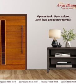 Arya Bhangy Wooden Hand Crafted Doors Showroom
