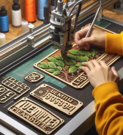 Name Plate Maker in Ahmedabad, Manufacturer of Metal Labels-Shreenath Screen & Labels