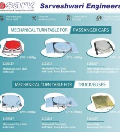 Sarveshwari Technologies Ltd. | Garage Equipment Manufacturers and Suppliers