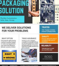 Roso International Packing Machine Manufacturer