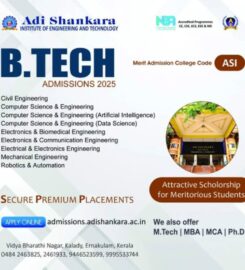 Adi Shankara Institute of Engineering & Technology Kaladi
