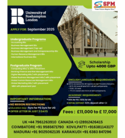 SPM – Study Abroad Consultants in Madurai
