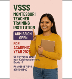 Erode Vsss Montessori Teacher Training Institute