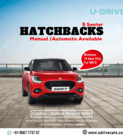 U – DRIVE rent a car Thrissur