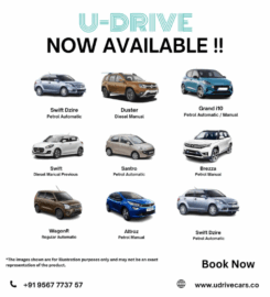 U – DRIVE rent a car Thrissur