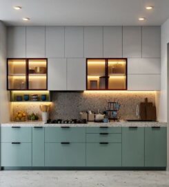 Modular kitchen & Interior Design Cupboard Works in Tuticorin Ganesh Interior