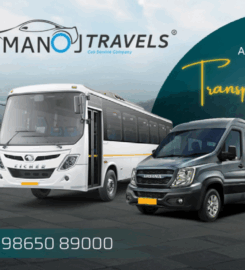 Manoj Travels – Urbania | Tempo Traveller | Benz Bus | Volvo Bus Rental in Coimbatore